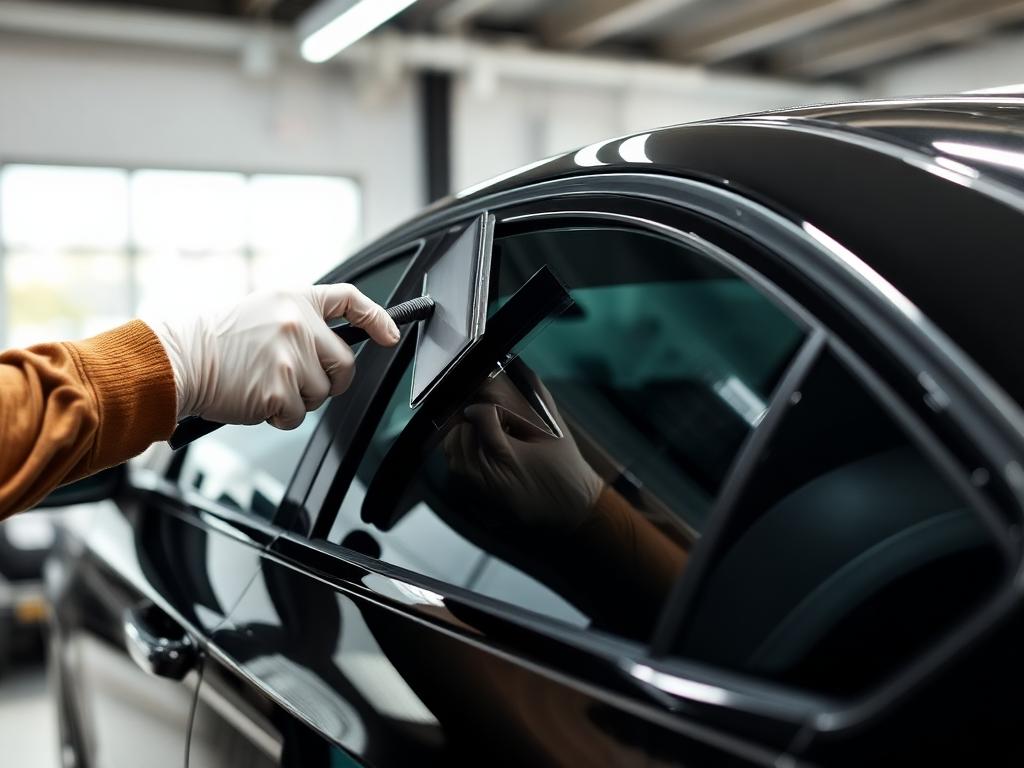 Window Tint work by Corner Auto Group